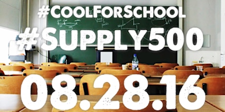 #TakeCareOfHarlem #CoolForSchool Supply Drive 08.01.16-08.26.16 primary image