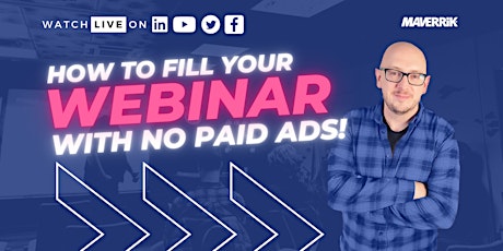 How to Promote your Webinar with No Paid Ads