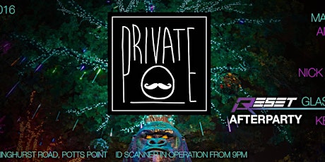 Private [act.XIII] Residents + Reset (after party) primary image