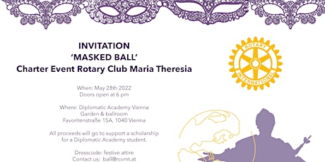 “MASKED BALL” Charter Event Tickets