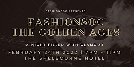 The Golden Ages - Fashion Society Ball primary image