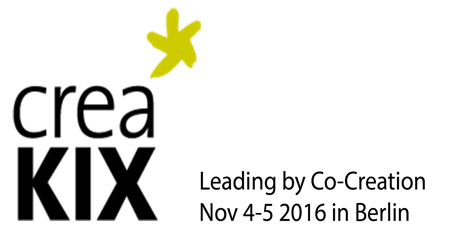 Hauptbild für creaKIX 2016 - Leading by Co-Creation.