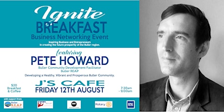 Ignite Breakfast featuring Pete Howard primary image