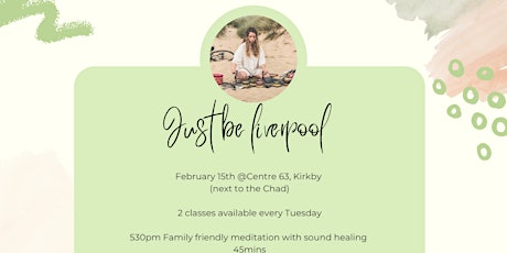 Family Friendly meditation with sound healing tickets