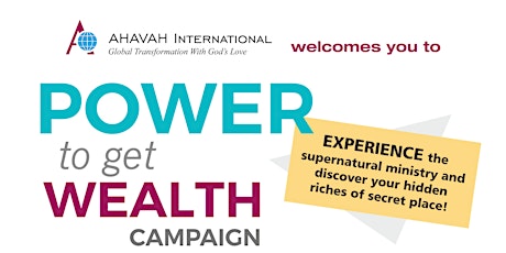 Power to Get Wealth Campaign primary image