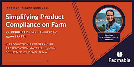 Simplifying Product Compliance on Farm primary image