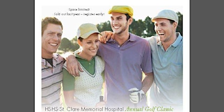2016 HSHS St. Clare Memorial Hospital Golf Classic primary image