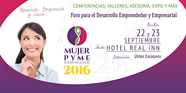 5to. Foro Mujer PYME Internacional 2016