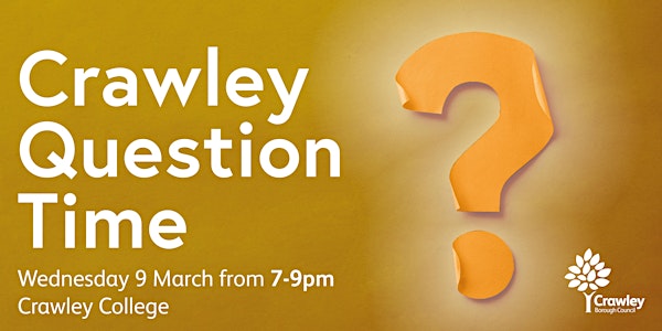 Crawley Question Time 2022
