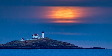 Moon & The Maine Coast