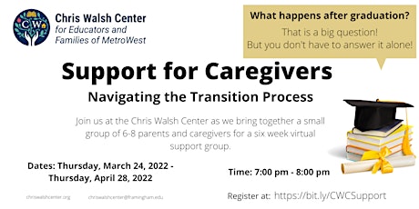 Support for Caregivers:  Navigating the Transition Process
