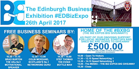 ***POSTPONED*** The Edinburgh Business Exhibition 2017 #EDBizExpo primary image