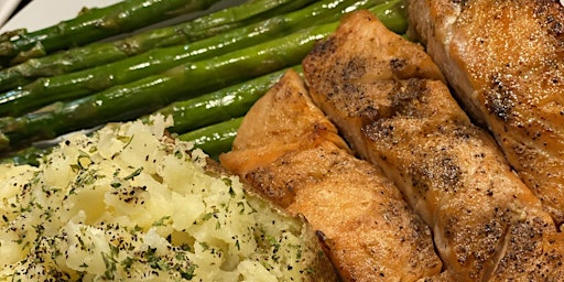 Cuisine of Different Cultures-Honey Garlic Salmon with Cooking with Kendra