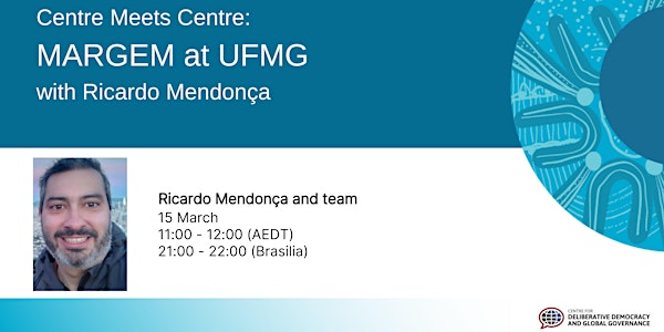 Centre Meets Centre: MARGEM with Ricardo Mendonça