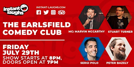 Stand up comedy in Earlsfield tickets