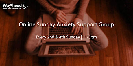 Online Sunday Anxiety Support Group tickets