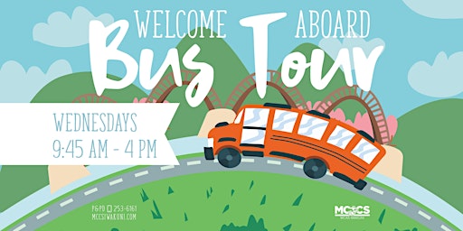 Welcome Aboard Bus Tour - Ages 10 and older