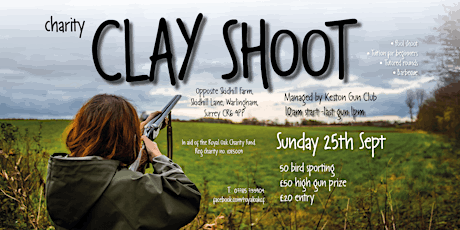 Charity Clay Pigeon Shoot - book your tutored round primary image