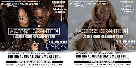 SMOKING MIRRORS CIGARS & ASR CIGARS PRESENTS...NATIONAL CIGAR DAY SMOKEOUT!