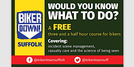 Free Biker Down Course Ipswich