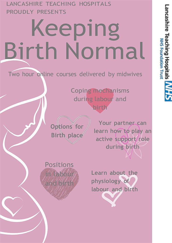 Chorley Birth Centre Midwives Virtual Parentcraft Sessions at LTHTr image
