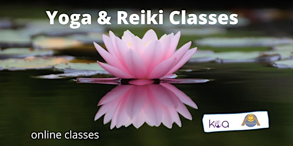 Online Yoga and Reiki Flow with Healing Hands & KOA
