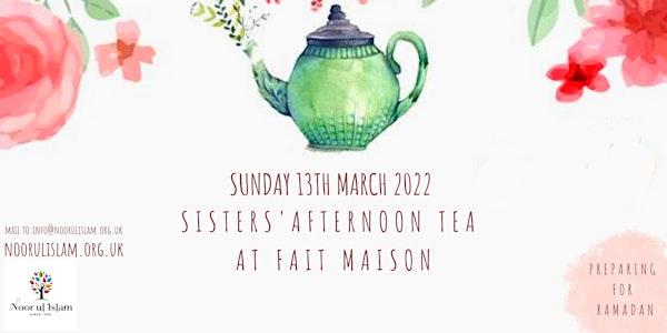 Sisters' Afternoon Tea at Fait Maison