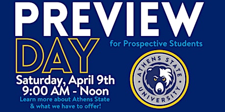 Athens State 2022-2023 Preview Day
