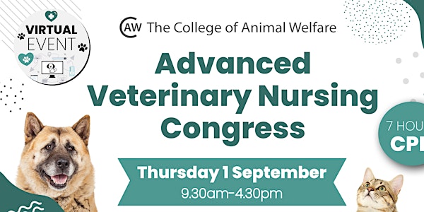 Advanced Veterinary Nursing - Virtual Event