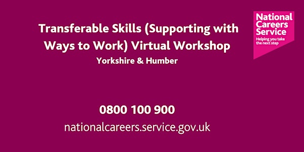 Transferable Skills Workshop - Leeds, York & North Yorks