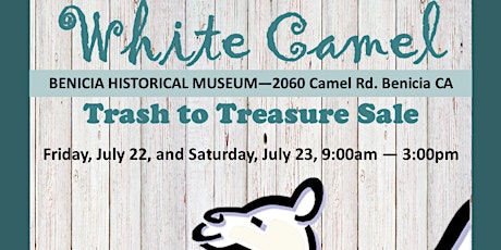White Camel Trash to Treasure Sale tickets