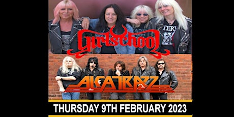 Girlschool AND Alcatrazz dual headline show live Eleven Stoke tickets