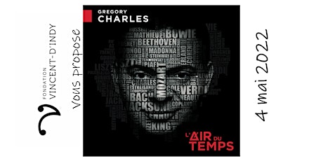 Concert-bénéfice de Grégory Charles: L'Air du Temps primary image