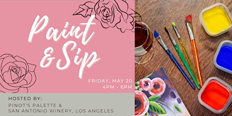 Paint & Sip @ San Antonio Winery, Los Angeles tickets