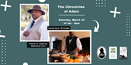 10:30am-11:30am: The Chronicles of Adam