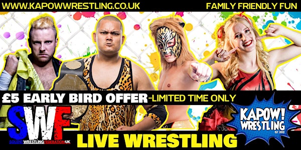 LIVE WRESTLING IN BRISTOL!! EUROPES SMALLEST WRESTLER COMES TO TOWN!