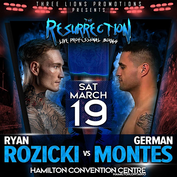 Three Lions Promotions Presents: The Resurrection Live Professional Boxing image
