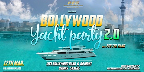Bollywood Yacht Party 2.0 with 729TheBand