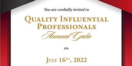 Quality Influential Professionals Annual Gala