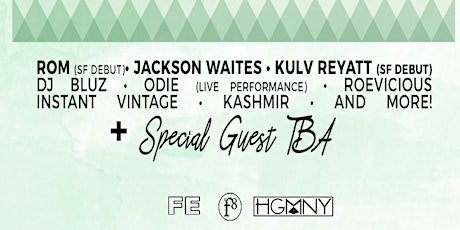 First Ear & HGMNY present: A Family Affair ft. ABJO (Soulection), ROM, Jackson Waites & more primary image