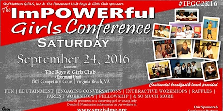 SMG, Inc's 4th ImPOWERful Girls Conference primary image