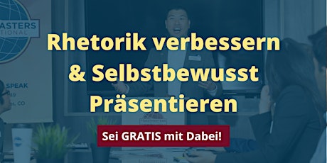 Rhetorik & Präsentation verbessern | Karlsruher Redeclub e.V.(Toastmasters) Tickets