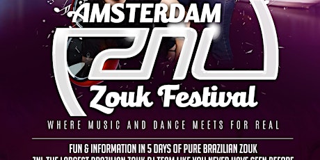 Primaire afbeelding van ZNL ZOUK FESTIVAL AMSTERDAM