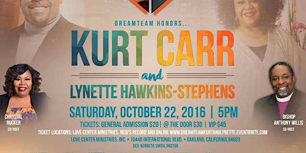 The Dream Team Presents: A Tribute to Kurt Carr & Lynette Hawkins-Stephens