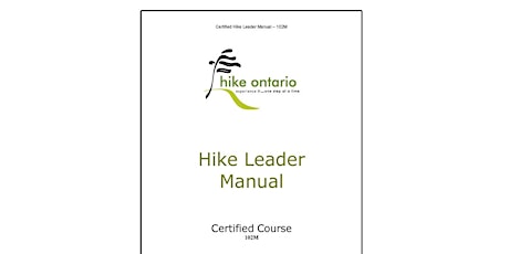 Certified Hike Leader (08/20/16) Guelph primary image