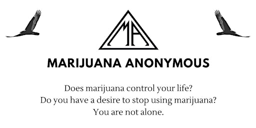 Marijuana Anonymous in-person meeting Wednesdays @ 7pm
