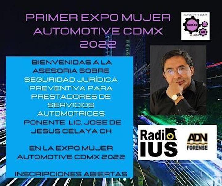 Imagen de PRIMER EXPO MUJER AUTOMOTIVE  CDMX 2022