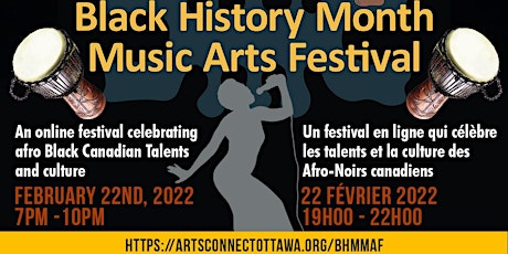 Black History Month Music Arts Festival on February 24th, 2022 primary image