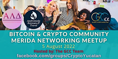 Bitcoin & Crypto Community Merida - Networking Meetup by GCC boletos