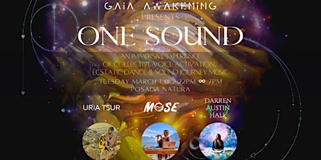 ONE SOUND - With MOSE, URIA TSUR & DARREN AUSTIN HALL primary image